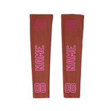 Custom Coral Red Pink Arm Sleeve