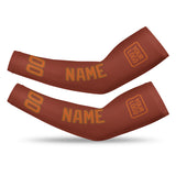 Custom Coral Red Orange Arm Sleeve