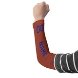 Custom Coral Red Purple Arm Sleeve