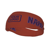 Custom Coral Red Purple Sports headband