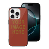 Custom Coral Red Khaki Phone Case