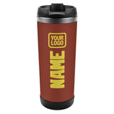 Custom Coral Red Light Yellow Stainless Steel Water Cup