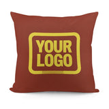 Custom Coral Red Light Yellow Pillowcase