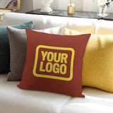 Custom Coral Red Light Yellow Pillowcase