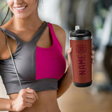 Custom Coral Red Crimson Red Stainless Steel Water Cup