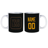 Custom Black Yellow Mug