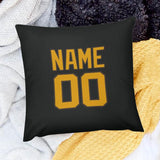 Custom Black Yellow Pillowcase
