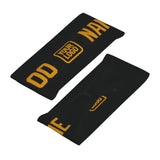 Custom Black Yellow Sports headband
