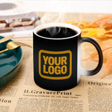 Custom Black Yellow Magic Mug