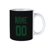 Custom Black Green Mug