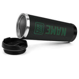 Custom Black Green Stainless Steel Water Cup