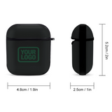 Custom Black Green AirPods Case