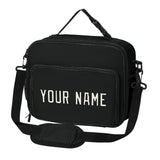 Custom Black Cream Lunch Bag