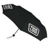 Custom Black Cream Automatic Umbrella