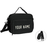 Custom Black Cream Lunch Bag