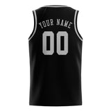 Custom Black & Gray Colors Design Sports Basketball Jersey