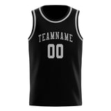 Custom Black & Gray Colors Design Sports Basketball Jersey