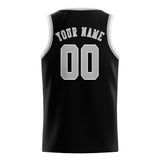 Custom Black & Gray Colors Design Sports Basketball Jersey