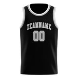 Custom Black & Gray Colors Design Sports Basketball Jersey