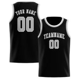 Custom Black & Gray Colors Design Sports Basketball Jersey