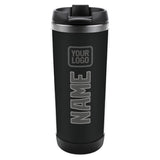 Custom Black Dark Grey Stainless Steel Water Cup