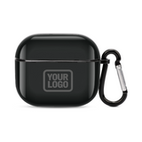 Custom Black Dark Grey AirPods Case (3rd Generation)