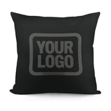 Custom Black Dark Grey Pillowcase