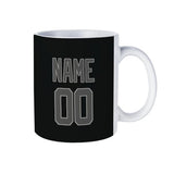 Custom Black Dark Grey Mug