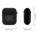 Custom Black Dark Grey AirPods Case