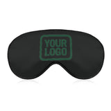 Custom Black Green Sleep Mask