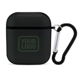 Custom Black Dark Green AirPods Case