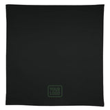 Custom Black Green Square Table Cloth