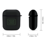 Custom Black Dark Green AirPods Case