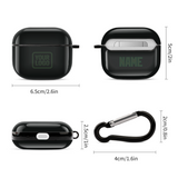 Custom Black Dark Green AirPods Case (3rd Generation)