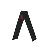 Custom Black Red Headband
