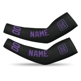 Custom Black Light Purple Arm Sleeve