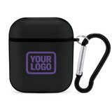 Custom Black Light Purple AirPods Case