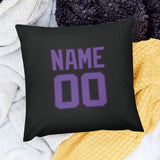 Custom Black Light Purple Pillowcase