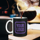 Custom Black Light Purple Mug