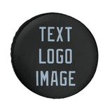 Custom Black Light Blue Truck Tires