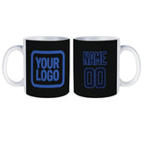 Custom Black Navy Mug