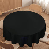 Custom Black Navy Round Table Cloth
