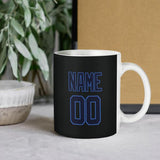 Custom Black Navy Mug