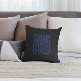 Custom Black Navy Pillowcase