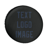 Custom Black Blue Truck Tires