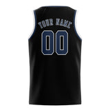 Custom Black & Blue Colors Design Sports Basketball Jersey
