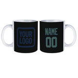 Custom Black Blue Green Mug