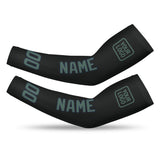 Custom Black Blue Green Arm Sleeve