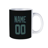 Custom Black Blue Green Mug