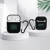 Custom Black Blue Green AirPods Case